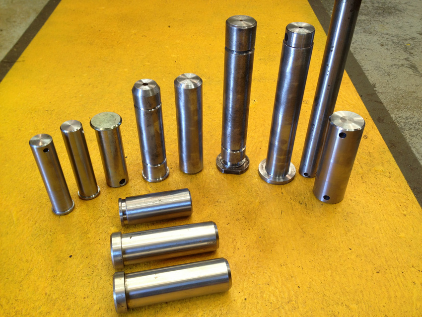Precision machined metal parts demonstrating manufacturing quality